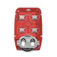 Vente chaude multi-fréquence 260-868MHz porte de garage porte télécommande 433,92MHz code roulant et télécommande à code fixe