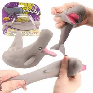 Juguetes Novedosos 2025, Juguetes de PU Personalizados para Adultos, Antiestrés, Suaves, con Forma de Gusano y Otros Animales Marinos como Delfines, Tiburones y Ballenas - Product Image 3