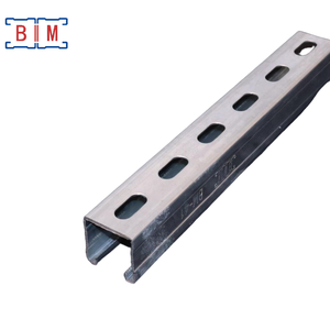 Unistrut P1000T 支撑槽钢 1-5/8 X 1-5/8 英寸 41X41X2.5 毫米 电镀锌，用于安全的电气安装 - Product Image 1