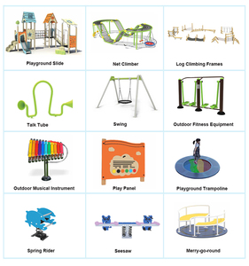 Grand toboggan extérieur, équipement d'amusement pour enfants, ensemble de <span class=keywords><strong>jeux</strong></span> HPL avec structure d'escalade et <span class=keywords><strong>jeux</strong></span> pour la communauté ou la maternelle - Product Image 4