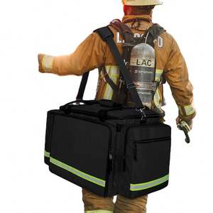 Échantillon gratuit, sac de rangement pour équipement de sauvetage des pompiers en gros, sac de sécurité en polyester, accessoires de lutte contre l'incendie, sac de sport pour pompier - Product Image 6