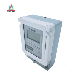 Compteur d'énergie intelligent monophasé à affichage numérique avec carte IC, protection contre les surcharges, fonctionnalités de paiement, transmission de données sécurisée, alimentation - Product Image 1