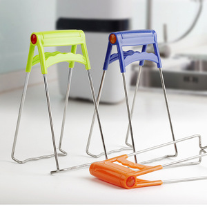 Portaplatos Multifuncional de Acero Inoxidable Reforzado, Utensilio de Cocina para Servir Alimentos y Vajilla - Product Image 2