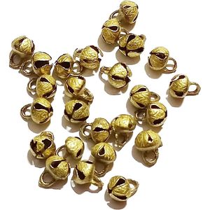 PARIJAT HANDICRAFTS Brass Jingle Bells Indian Sleigh Bells for Home Door Decor Christmas Crafts Chimes for Christmas Decorations - Product Image 5