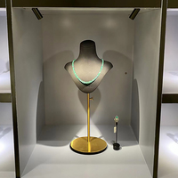 Foco LED de seguimiento de riel magnético, escaparate de exhibición de joyería para exhibición de museo