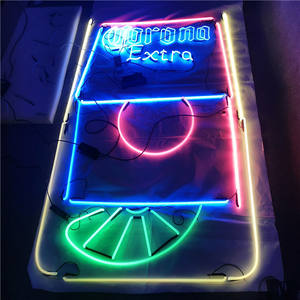 Colorido acrílico led al aire libre de la luz de neón flex de cuerda de acrílico con respaldo - Product Image 6