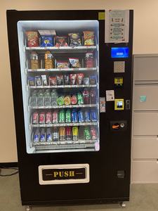 2023年アメリカ製ホットエコフレンドリー自動販売機、スナックと牛乳のコンビ自動販売機ATM - Product Image 3