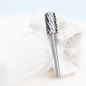 5in1 टेप किया टाइटेनियम सुरक्षा कार्बाइड नाखून ड्रिल बिट्स मिलिंग कटर मैनीक्योर हटा जेल नाखून सहायक उपकरण शंकु ड्रिल बिट नाखून - Product Image 5