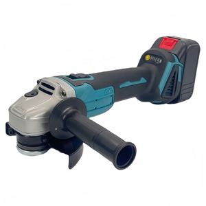 DN 2in1 <strong>Makitas</strong> 21V Cordless 100/125mm Angle Grinder Industrial Use Power <strong>Drills</strong> Drilling Machines 2battery 1charger Hard Case - Product Image 4