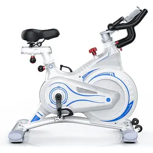 معدات رياضية تجارية قوية الجسم دراجة ممارسة ثابتة المغناطيسي spining bike مع الشاشة المستخدمة في الأماكن المغلقة الصالة الرياضية دراجة اللياقة البدنية