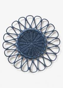 Nouveau design, dessous de plat en rotin brun fleuri, tissé à la main pour table à manger, fabriqué au Vietnam - Product Image 3