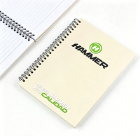 Promotion : Carnet à spirale personnalisé A4, A5, A6, couverture rigide, pour bureau, étudiants, journal, agenda