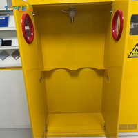 Meubles de laboratoire, armoire de stockage de gaz chimique tout en acier pour l'industrie