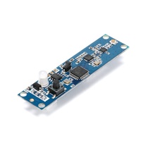Module émetteur-récepteur sans fil DMX512 2.4G pour éclairage de scène LED, carte PCB, contrôleur LED, émetteur-récepteur avec antenne