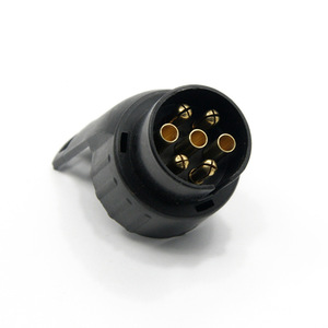 European Style <b>Trailer</b> Plug 7 Pin To 13 Pin Adapter Ea1731 ABS Material Plug In Connection - Product Image 2