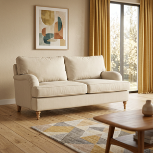Luxury Modern Living Room Furniture <b>Sofa</b> with Turned Wood <b>Legs</b> <b>for</b> Living Room Bedroom Apartment Hotel - Product Image 1