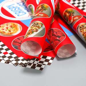 Food <b>Wrap</b> Paper Grease Resistant Tray Liners Waterproof Wrapping Tissue Food Picnic Paper for Home <b>Kitchen</b> Baking Hamburger - Product Image 3