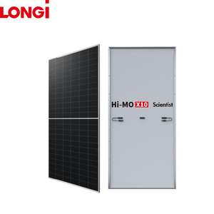Mezza cella Mono pannello solare PV long Himo X10 LR7-72HVH 640 ~ 670M 650W N-tipo vetro singolo per sistema - Product Image 1