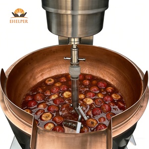 Pentola in rame da 200 litri per caramello e zucchero, con agitazione planetaria automatica e ribaltabile, per <span class=keywords><strong>Delight</strong></span> Turco - Product Image 4