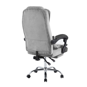 High Quality Staff <strong>Office</strong> <strong>Chair</strong> Staff Home Bedroom Lift Conference Computer <strong>Chair</strong> boss <strong>Chair</strong> for Gaming <strong>Office</strong> Use Grey <strong>Velvet</strong> - Product Image 6