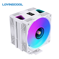 LOVINGCOOL En stock Refroidisseur d'air pour CPU 120 mm Dissipateur de chaleur Ventilateurs de boîtier PC Expédition rapide Échantillon disponible Vente en gros Usines OEM