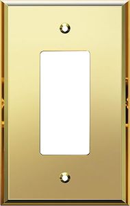 Tấm chuyển đổi ánh sáng, Nắp ổ cắm plexiglass, kính acrylic, quá khổ 1 băng 5.25 "x 3.44", LWP-31O-ARG, vàng hồng tùy chỉnh - Product Image 2