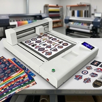 Industrieller Flachbett-Schneideplotter mit Oszillierendem Messer Stanzmaschine für Digitaldruck Beschilderung und Verpackung
