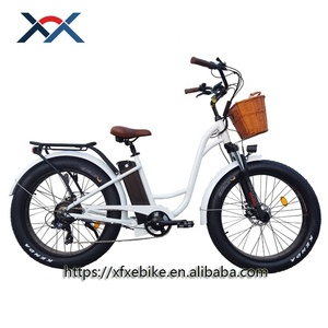 <span class=keywords><strong>Vélo</strong></span> <span class=keywords><strong>électrique</strong></span> <span class=keywords><strong>rétro</strong></span> 2 places 26 pouces pour <span class=keywords><strong>femme</strong></span>, 250 W, pneus larges - Product Image 3