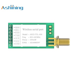 Módulos Rf de larga distancia, transmisor, receptor inalámbrico, Ashining, AS32-TTL-100 20dBm, 100mW, 433MHz, SX1278, 3000m, módulo LoRa - Product Image 2