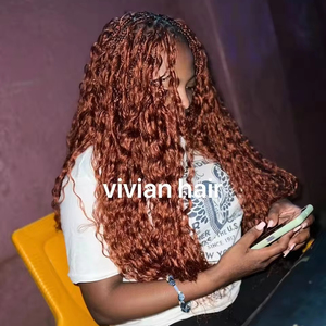 22 pulgadas 24 pulgadas 30 "Ariel Curls Deep Twist Ariel Deep Curl Ariel Curl Crochet Extensiones Trenzas Kanekalon Tresse Cheveux - Product Image 1