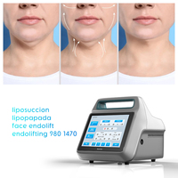 Appareil de lifting facial endolifting mini-invasif 980nm 1470nm pour raffermissement et amincissement du visage