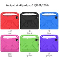 Étui pour tablette EVA pour iPad Air 4e et 5e génération 10,9 pouces, housse antichoc pour enfant avec poignée, béquille, emplacement pour stylet, protection Funda