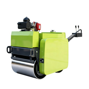 Compacteur portatif Lifan 0,5T à double entraînement et double vibration pour travaux de terrassement, moteur EPA, vert - Product Image 1