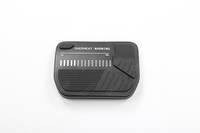 Pédale d'accélérateur gaz carburant frein pédale couverture pour 2017-2023 Tesla modèle 3/Y Sport côté pas voiture repose-pieds plaque