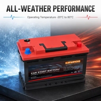 Baterai Starter Otomotif OEM H7/LN4-L 12V 100Ah LiFePO4 1280Wh 1200CCA dengan Layar Digital