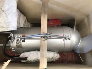 Mélangeur submersible électrique pour réservoir anaérobie/anoxique <span class=keywords><strong>industriel</strong></span> en acier inoxydable 304, personnalisable OEM, pour eaux usées - Product Image 2