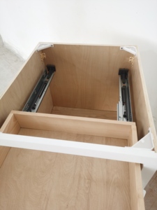 Recién RTA de gabinete de cocina de madera maciza y accesorios gabinetes de diseños - Product Image 5