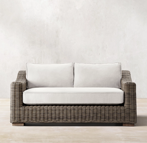 Divani da Giardino in Vimini, Set di Mobili da Esterno per Hotel con Telaio in Alluminio Verniciato a Polvere e Intreccio in <span class=keywords><strong>Rattan</strong></span> PE - Product Image 5
