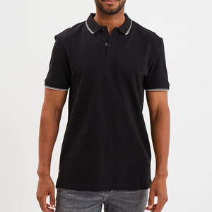 เสื้อกอล์ฟแขนสั้นผ้าถักเนื้อแน่นสำหรับผู้ชาย ซับเหงื่อ แห้งเร็ว ผ้าคอตตอนผสม ป้องกันรอยยับ ระบายอากาศได้ดี รุ่น Plus - Product Image 3