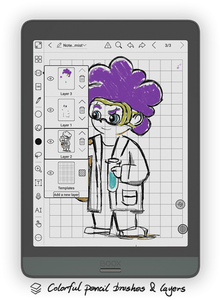Nouvelle opportunité commerciale : liseuse Eink couleur 7,8 pouces Nova3Color, profitez de la lecture de bandes dessinées gratuites en couleur sur votre liseuse Eink. - Product Image 3