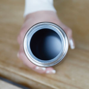 Lot de tasses à café isothermes en acier inoxydable sans poignée, à trois compartiments, pour le voyage - Product Image 4