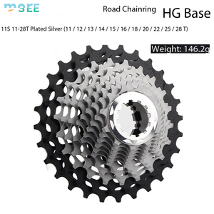 <span class=keywords><strong>Cassette</strong></span> de vélo de route ultra-légère SeeMore <span class=keywords><strong>11</strong></span> <span class=keywords><strong>vitesses</strong></span> <span class=keywords><strong>SRAM</strong></span> HG <span class=keywords><strong>11</strong></span>-28T pour vélo de route/gravel - Product Image 5