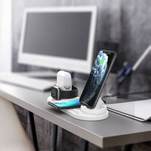 El producto más vendido de carga rápida 3 en 1 auricular teléfono 6 4 en 1 cargador inalámbrico Estación de soporte para iPhone Samsung - Product Image 2