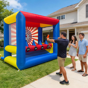 Cible de tir à l'arc gonflable en PVC commercial, jeu de tir à la balle flottante, stand interactif de lancer pour événements extérieurs - Product Image 4
