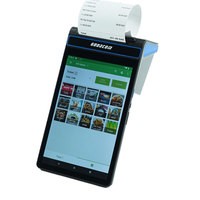 GOODCOM, tableta portátil Android POS de 8 pulgadas, impresora integrada de 80mm con terminal de pago de código de escaneo, aplicación LOYVERSE