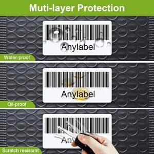 Etiquetas Adhesivas de Papel Térmico Compatible de 29x90 mm, Cortadas a Troquel, Blancas, para Códigos de Barras y Direcciones, para Impresoras <span class=keywords><strong>QL</strong></span> 700 <span class=keywords><strong>800</strong></span> - Product Image 5