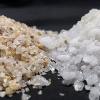 Sable de cristal de quartz naturel pour la filtration de l'eau, la décoration d'aquariums, qualité export, poudre de SiO2, sable de silice blanc