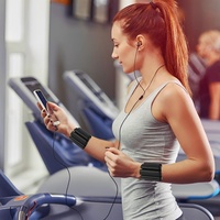 Poids de cheville et de poignet en silicone 1 kg – Bandes lestées pour Pilates, Yoga et Fitness