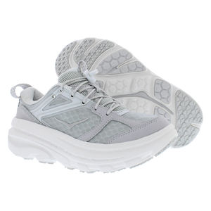 Hoka Bondi B3LS รองเท้า unisex สี: ขาว/เทา | 100% ของแท้ - Product Image 1