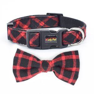 Fabrik Großhandel Spot Mode Hunde halsband Fliege Haustier Bogen Halsband - Product Image 2
